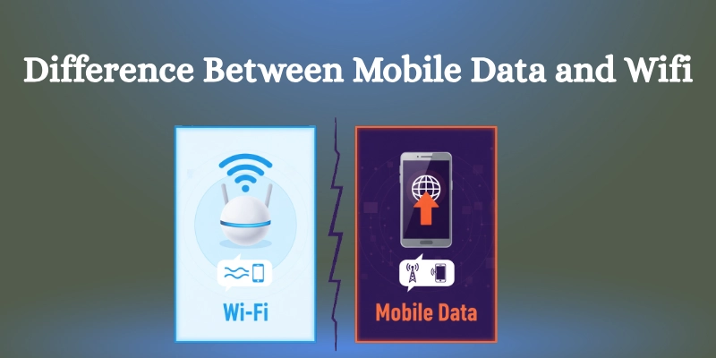 Difference Between Mobile Data And Wifi Difference between mobile data and wi-fi