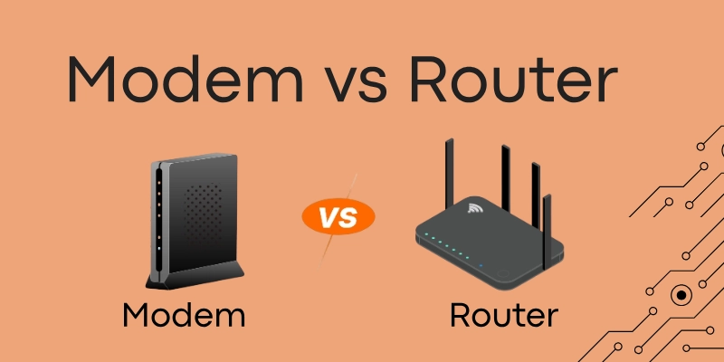 Modem Vs Router Modem vs router