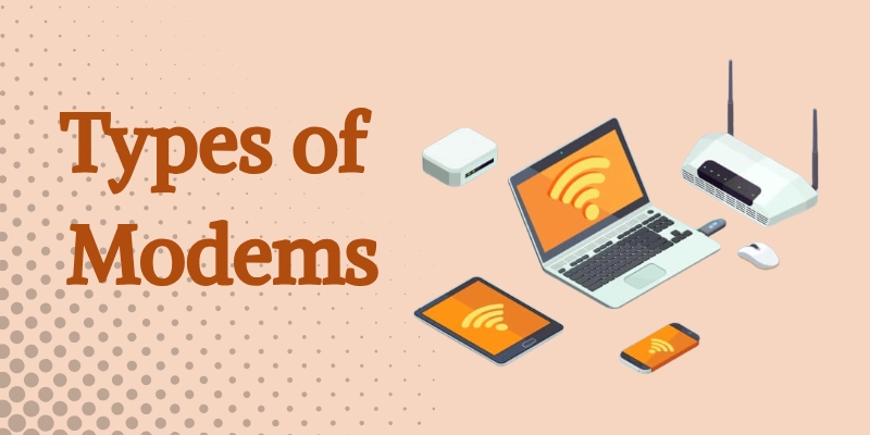 Types Of Modems 1 Types of modems